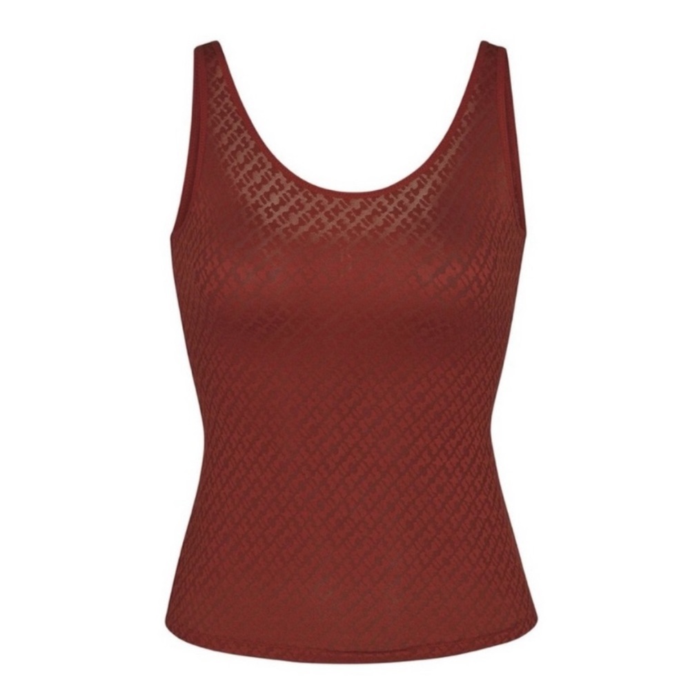SKIMS Rust Tank Top